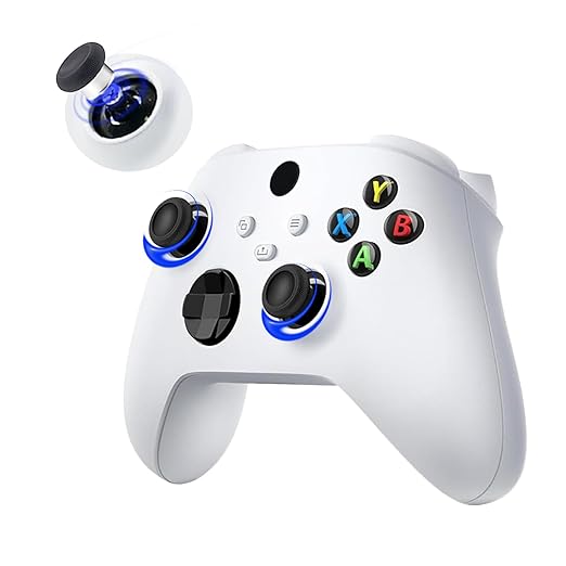 Customized Model 1914 Series S Controller-Robot White, Compatible with Xbox Series X|S Controller,Customized Controller Compatible for Xbox Series X/S,Xbox One, Replacement Joystick with 3.5mm Audio Jack